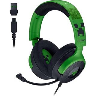 Razer Kraken V4 X Minecraft Edition gaming headset ➞ På lager - klar til levering