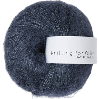 Knitting for Olive Soft Silk Mohair - Støvet Blåhval