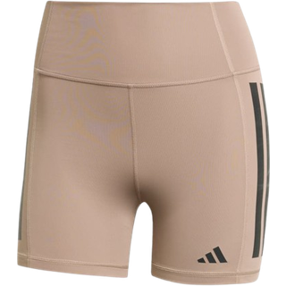 Korte Optime 3-Stripes 1/4-tights - Chalky Brown - XS 10 CM