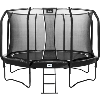 Salta Trampolin First Class Ø366 cm, sort inkl. stige & sikkerhedsnet - 805-565