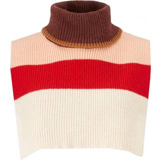 Becksöndergaard Colby Block Bib Neck Fiery Red One Size