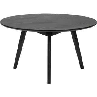 Rowico Home Yumi kaffebord Sortbejdset ask 90 x 90 cm