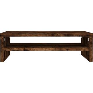 Skærmstander 42X24X13 Cm Konstrueret Træ - Røget eg