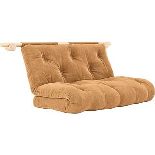 Karup Design Hooked Sleeper Sofa (135x200 cm) Raw 100 Fudge Brown 515