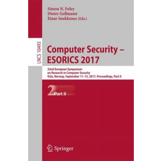 Computer Security – ESORICS 2017