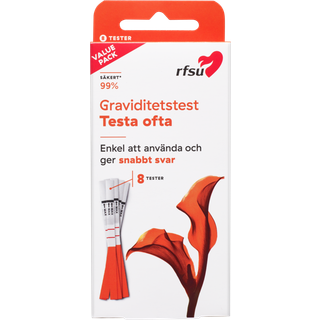 RFSU Graviditetstest Test Ofte (8 stk)