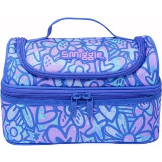 Smiggle Smiggle Purple Surreal Double Decker Lunchbox