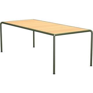 Houe, AVANTI Spisebord 222x98 cm fyrretræ/olivengrøn