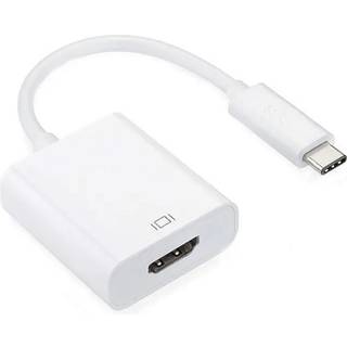USB-C til HDMI-adapter - hvid