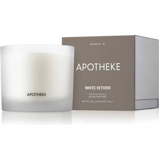 Apotheke 3-Wick Candles (White Vetiver 3-Wick)