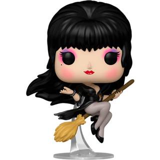 Elvira POP! Icons Vinyl Figure Elvira Broom 9 cm