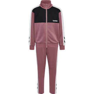 Hummel Hmljr Colorblock Tracksuit Wistful Mauve, 128