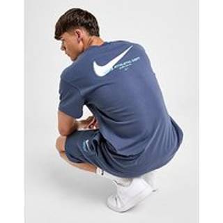 Nike Athletic T-Shirt, Blå - XL