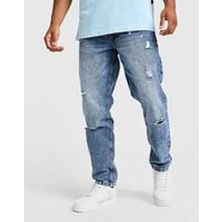 Hoodrich App Tapered Jeans, Blå - S