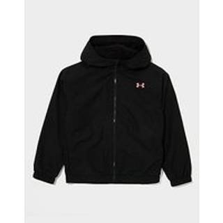 Under Armour Girls' Fleece Lined Jacket Junior, Sort - 6-7Y