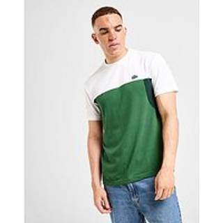 Lacoste Colour Block Panel T-Shirt, Grøn - 7/XXL