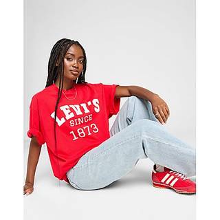 LEVI'S Sport Logo T-Shirt, Rød - M