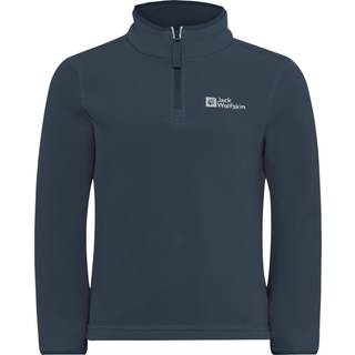 Jack Wolfskin Kid's Taunus Halfzip Fleecesweatere Børn størrelse 104 farve blå