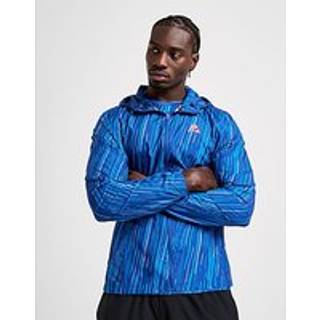 MONTIREX Vigour All Over Print Windbreaker, Blå - XL