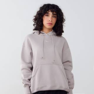 Nike Phoenix Oversized Hættetrøje Dame, Grå - XS
