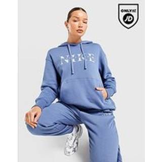 Nike Graphic Oversized Hoodie, Blå - XL
