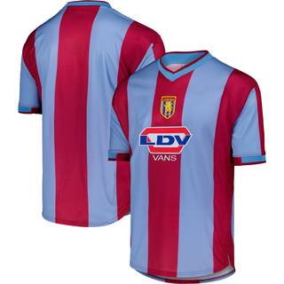 Score Draw Aston Villa FC '00 Retro Home Shirt, Burgundy - M