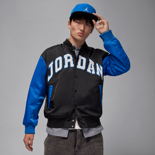 Jordan Brooklyn Collegiate Varsity-jakke til mænd - sort - L