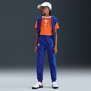 Chelsea FC Club Nike Football-joggers i fleece til større børn (drenge) - blå - XS