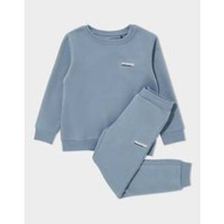 McKenzie Essential Oversized Crew Tracksuit Children, Blå - 3-4Y