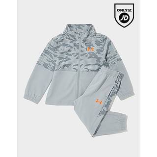 Under Armour Vanish Full Zip Camo Tracksuit Infant, Grå - 3-6M