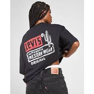 LEVI'S Western T-Shirt, Sort - XS