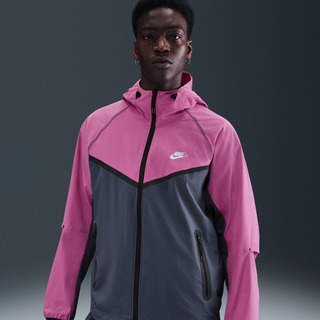 Vævet Nike Tech-jakke til mænd - blå - XL
