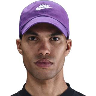 Ustruktureret Nike Club Futura Wash-kasket - lilla - S/M