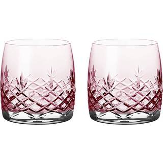 Vandglas 23 cl - Frederik Bagger - Crispy Aqua Topaz, Pink - 2 stk. - Tilbud