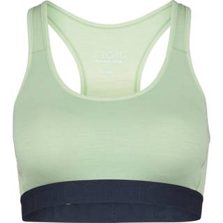 Stoic Women's Merino150 AlsenSt. Bra Merino undertøj Damer størrelse M farve grøn