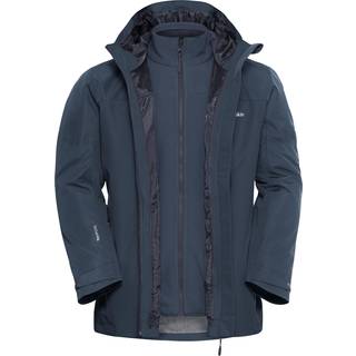 Jack Wolfskin Taubenberg 3in1 Jacket 3 i 1-jakke Herrer størrelse 3XL farve blå