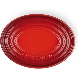 Le Creuset Signature stentøj oval grydeskeholder Cerise