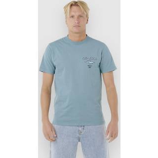 Rip Curl Fade Out Icon T-shirt - L - storm blue