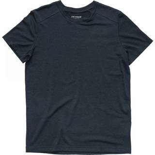 Devold Premium Tee Merino-shirt Herrer størrelse S farve blå