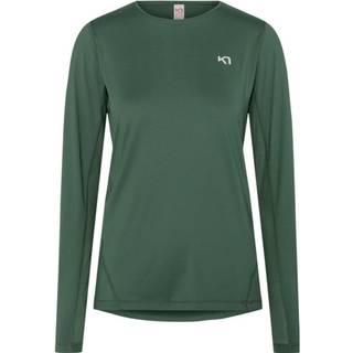 Kari Traa Women's Nora 2.0 Long Sleeve Longsleeve Damer størrelse M farve olivengrøn