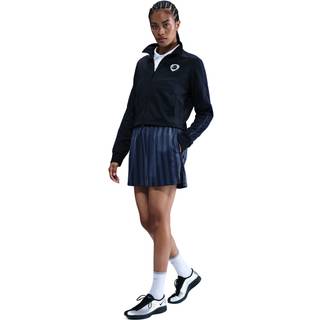 Nike Sportswear-nederdel med jacquard-striber til kvinder - blå - L (EU 44-46)