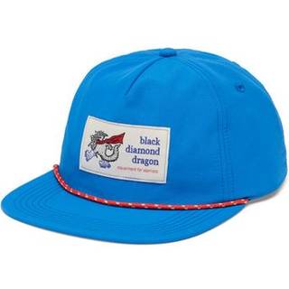 Black Diamond Synthetic Rope Hat Drifter Blue/White Dragon Patch, Drifter Blue-Wht Dragon Patch, One Size