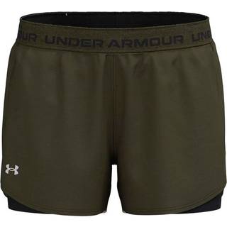 Under Armour Tech™ Play Up Women's 2-in-1 Shorts Expedition Green / Black / Black S