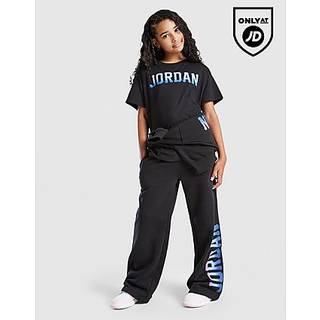 Jordan Girls' Fade Back Graphic T-Shirt Junior, Sort - 10-12Y