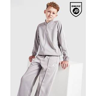 Jordan Poly Tracksuit Junior, Grå - 10-12Y