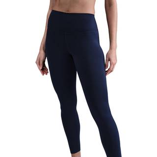 Højtaljede Nike One Therma-FIT-leggings i fuld længde til kvinder - blå - M (EU 40-42)