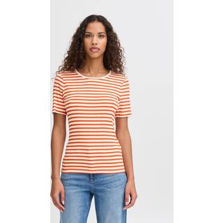 Ichi IHCELLA T-shirt - Rød - Str L - Damer