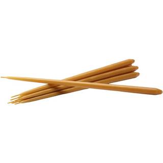 Stoff Nagel Stoff Lys Af Ester&Erik 6 Stk Amber - Lysestager Bomuld Rav - 36006