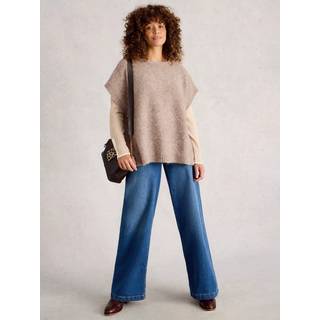 White Stuff White Stuff Diamond Stitch Poncho