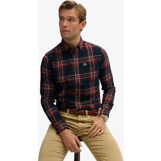 Superdry Superdry Blue Long Sleeve Cotton Lumberjack Shirt - XX-Large